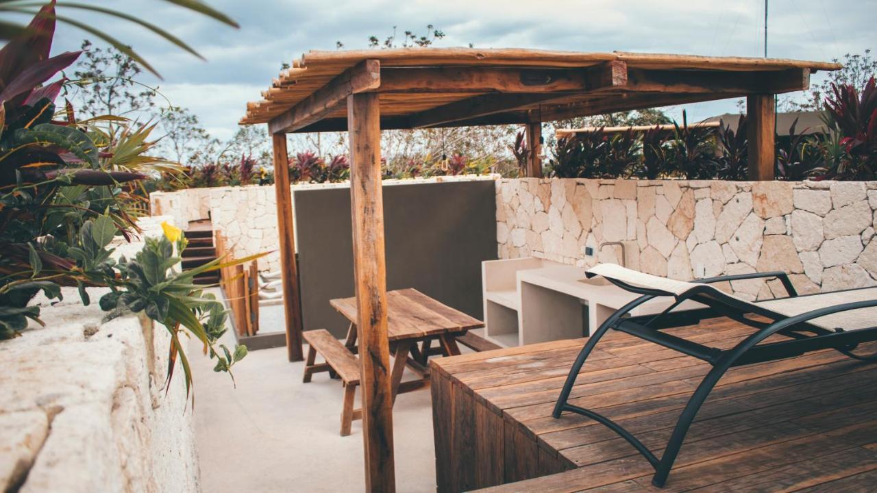 Vida Boho Apart 6 With Special Fee To Access Hotel Bardo Tulum Extérieur photo